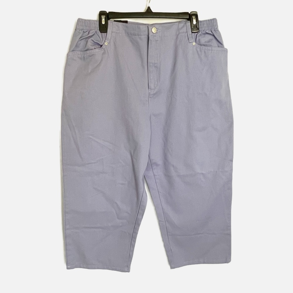 😻NWT VTG Blassport Capris Pants Purple